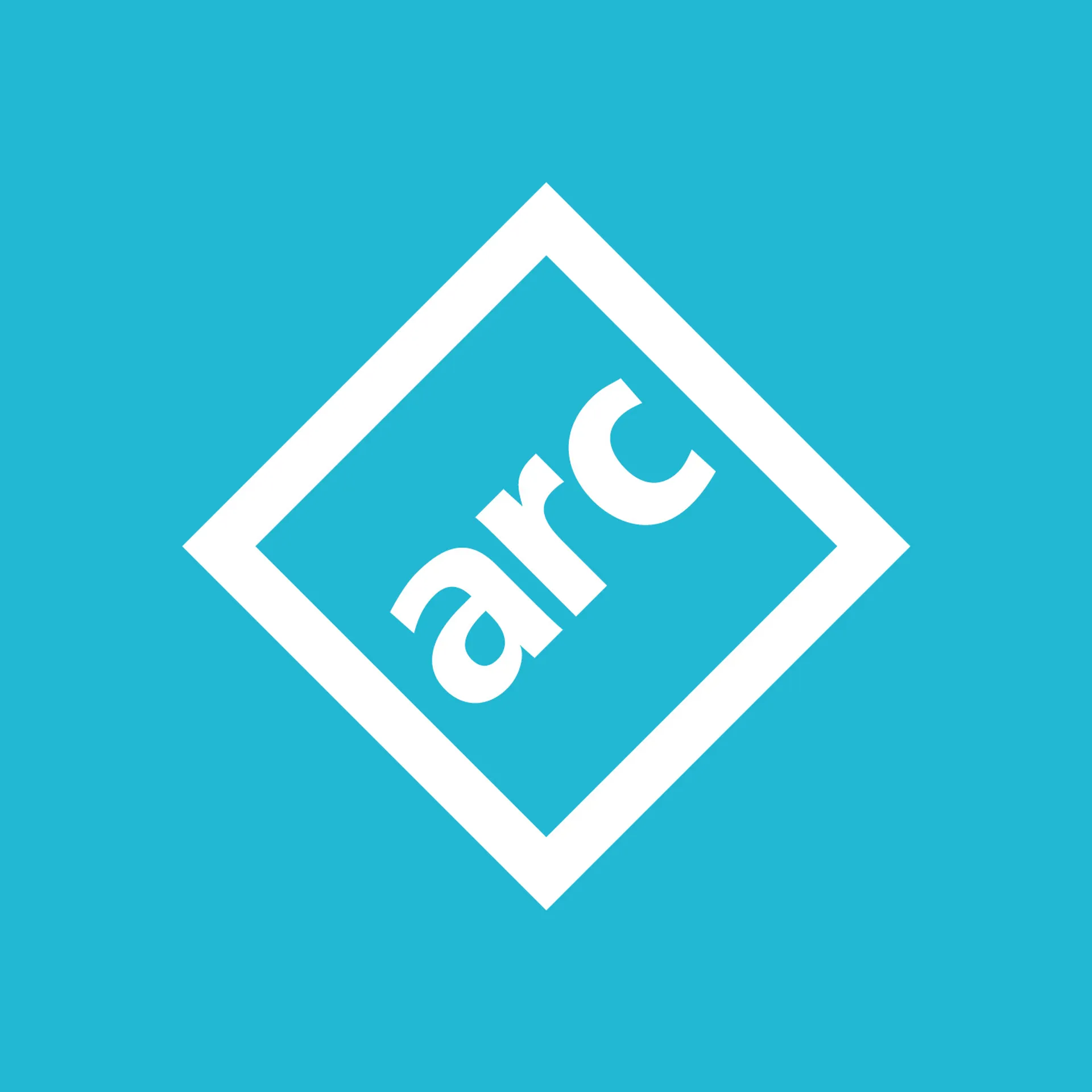 ARC Logo on blue background