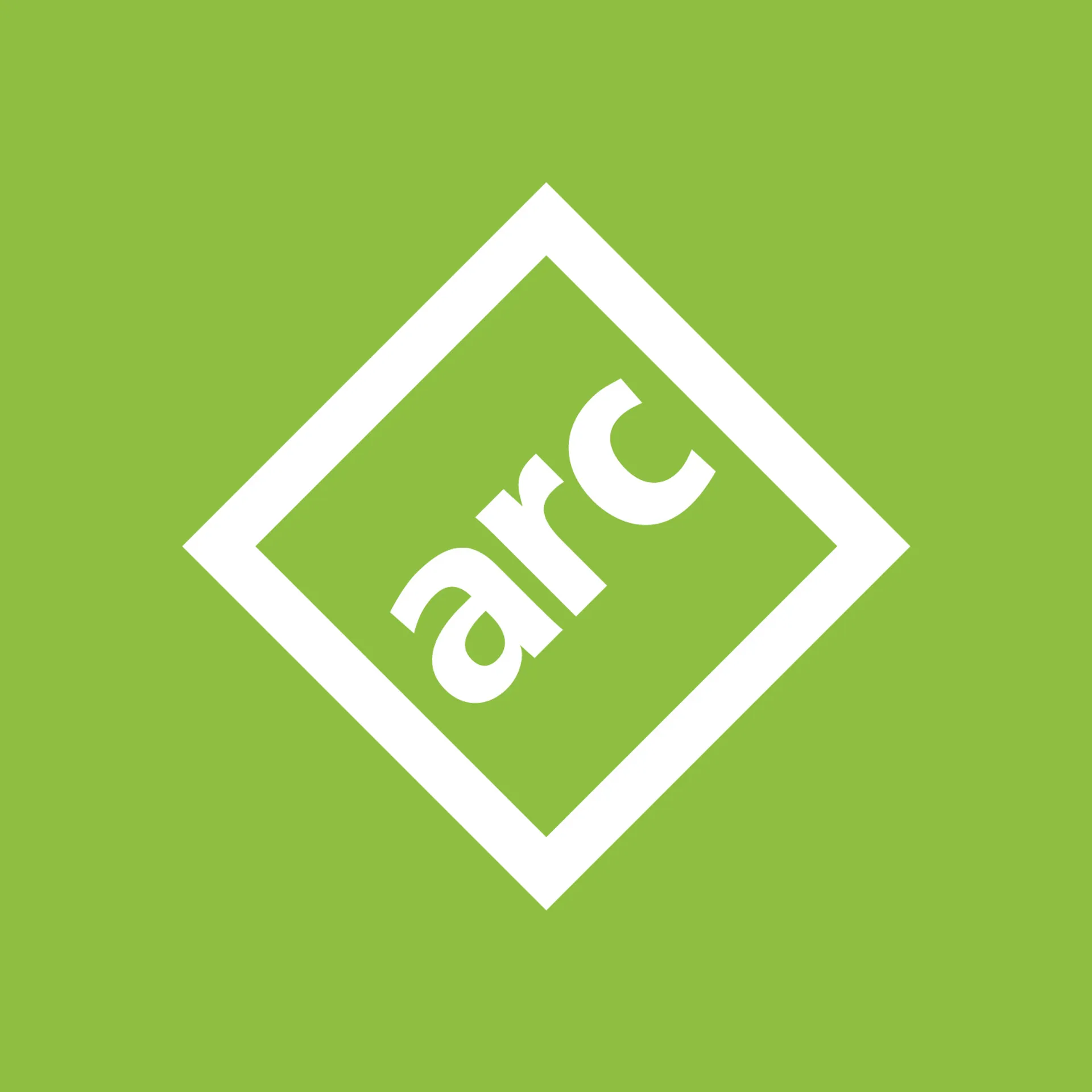 ARC Logo on green background